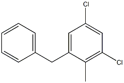 DICHLOROBENZYLTOLUENE Struktur