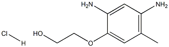 2,4-DIAMINO-5-METHYLPHENOXYETHANOLHYDROCHLORIDE Struktur