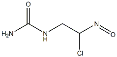 NITROSOCHLOROETHYLUREA Struktur