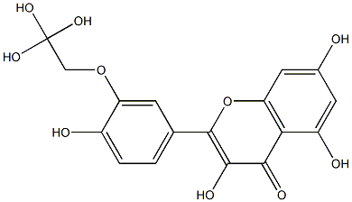 TRIHYDROXYETHYLQUERCITIN Struktur