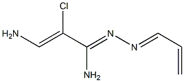 2-CHLORO-DIAMINO-ATRAZINE Struktur