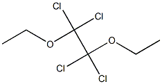 TETRACHLORO-1,2-DIETHOXYETHANE Struktur