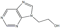 2-(9H-purin-9-yl)ethanol Struktur