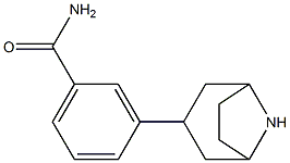 3-(8-azabicyclo[3.2.1]oct-3-yl)benzamide Struktur