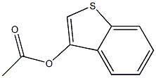 benzothiophen-3-yl acetate Struktur