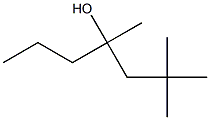 2,2,4-trimethyl-4-heptanol Struktur