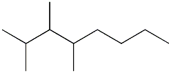 2,3,4-trimethyloctane Struktur