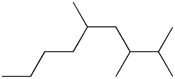 2,3,5-trimethylnonane Struktur