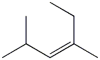 2,4-dimethyl-cis-3-hexene Struktur