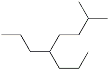 2-methyl-5-propyloctane Struktur