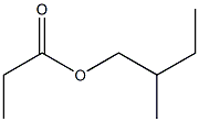 2-methylbutyl propanoate Structure