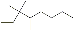 3,3,4-trimethyloctane Struktur