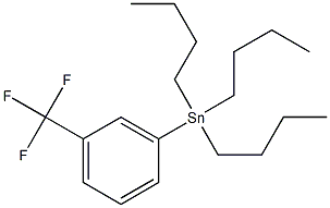 3-(TRIBUTYLSTANNYL)BENZOTRIFLUORIDE Struktur