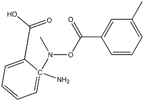 METHYL ANTHRANILIC ACID 2-AMINO-5-METHYL BENZOIC ACID Struktur