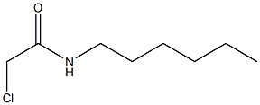 2-CHLORO-N-HEXYLACETAMIDE Struktur