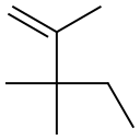 2,3,3-trimethylpentene Struktur