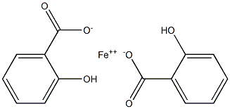 iron(II) salicylate Struktur