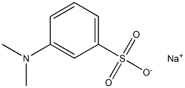 sodium N,N-dimethylmetanilate Struktur