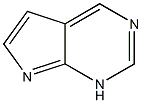 1H-Pyrrolo[2,3-d]pyrimidine Struktur