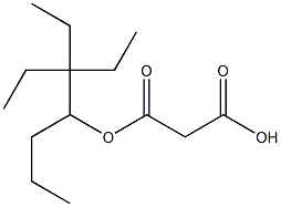 DIETHYLETHYL-2-PENTYL MALONATE Struktur