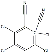 2,3,5,6-TETRACHLOROPHTHALONITRILE Struktur