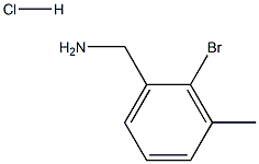 2-BROMO-3-METHYLBENZYLAMINE Hydrochloride Struktur