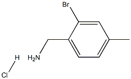 2-BROMO-4-METHYLBENZYLAMINE Hydrochloride Struktur