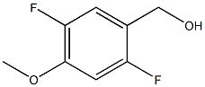 2,5-DIFLUORO-4-METHOXYBENZYL ALCOHOL Struktur