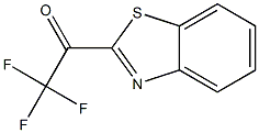 1-(1,3-BENZOTHIAZOL-2-YL)-2,2,2-TRIFLUOROETHANONE Struktur