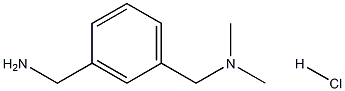 N-[3-(AMINOMETHYL)BENZYL]-N,N-DIMETHYLAMINE HYDROCHLORIDE Struktur