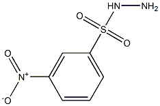 3-NITROBENZENESULFONOHYDRAZIDE Struktur