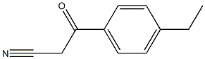 4-ETHYLBENZOYLACETONITRILE 96% Struktur