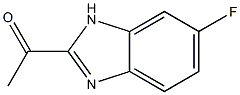 1-(6-FLUORO-1H-BENZIMIDAZOL-2-YL)ETHANONE Struktur