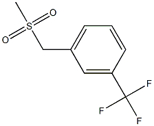 3-TRIFLUOROMETHYLBENZYLMETHYLSULFONE 97% Struktur