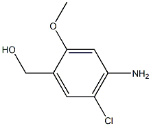 4-AMINO-5-CHLORO-2-METHOXYBENZYL ALCOHOL Struktur