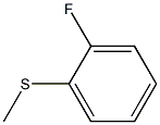 2-FLUOROTHIOANISOLE 98% Struktur