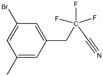 (3-CYANO-5-TRIFLUOROMETHYL)-METHYLBENZYL BROMIDE Struktur