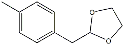 4-(1,3-DIOXOLAN-2-YLMETHYL)TOLUENE 96% Struktur