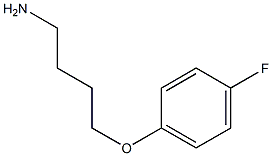 4-(4-FLUOROPHENOXY)BUTAN-1-AMINE Struktur