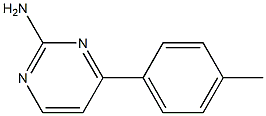 2-AMINO-4-(P-TOLYL)PYRIMIDINE Struktur