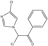 2,4-DICHLORO-2-(1H-IMIDAZOLE-1-YL)ACETOPHENONE Struktur