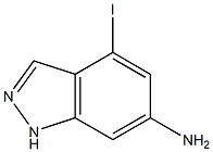 6-AMINO-4-IODOINDAZOLE Struktur