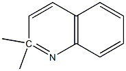 2-METHYLQUINALDINE Struktur