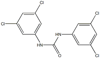 N,N'-bis(3,5-dichlorophenyl)urea Struktur