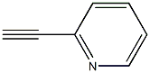 2-eth-1-ynylpyridine Struktur