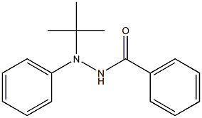 N'-(tert-butyl)-N'-phenylbenzenecarbohydrazide Struktur