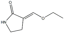 3-(ethoxymethylene)-2-pyrrolidinone Struktur