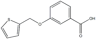 3-(thien-2-ylmethoxy)benzoic acid Struktur