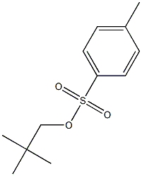 neopentyl 4-methylbenzene-1-sulfonate Struktur