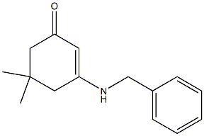 3-(benzylamino)-5,5-dimethyl-2-cyclohexen-1-one Struktur